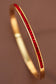 18K Gold Plated Waterproof Stainless Steel Bangle - 7611