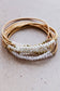 Boho Layered Spring Coil Guitar String Bracelet Set - 6961