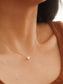 Bonnie 18K Non-Tarnish Petite Heart CZ Necklace