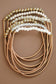 Boho Layered Spring Coil Guitar String Bracelet Set - 6961