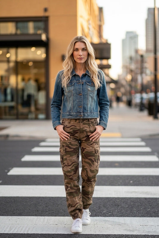 Old Navy Cropped Denim Jacket