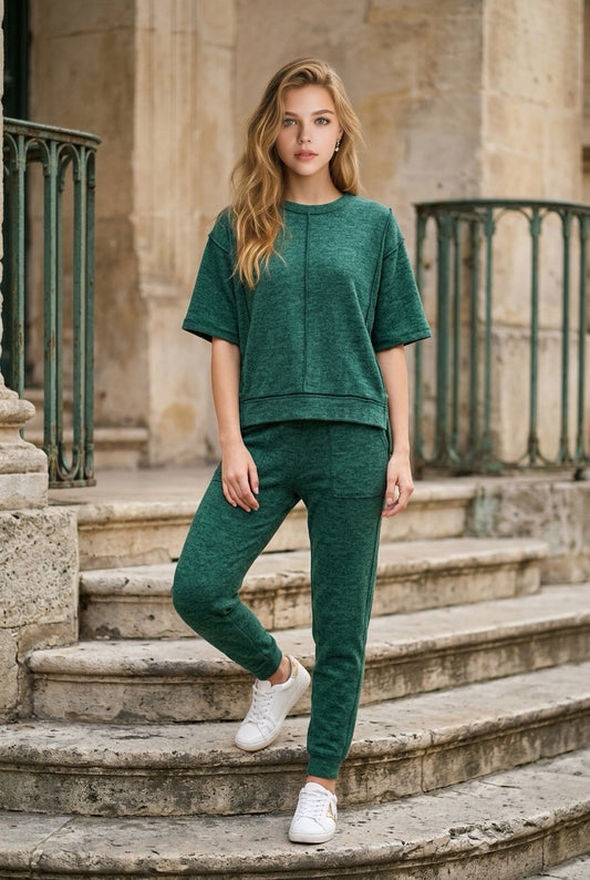 Zenana Green Soft Top