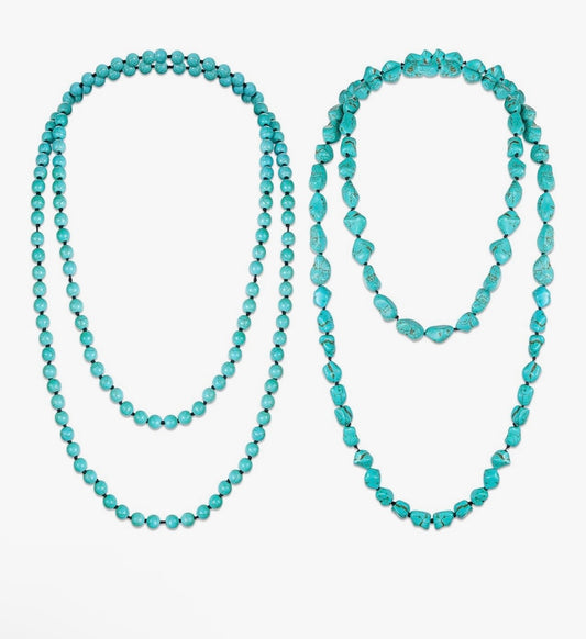 Turquoise Beaded Necklace