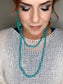 Turquoise Beaded Necklace