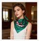 Ciormis 35" Silk Head Scarf for Women,Satin Hair Scarf Square Silk Bandana Top Neck Scarves Hair Wraps for Sleeping
