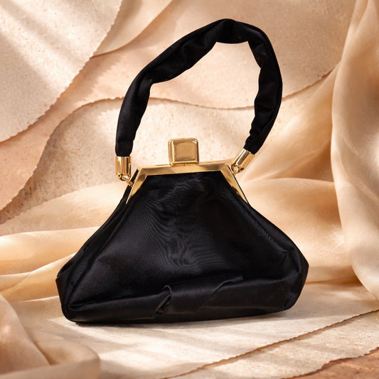 Vintage black evening bag