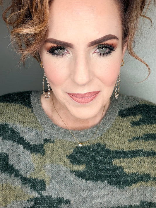 Bonnie 18K Non-Tarnish Petite Heart CZ Necklace