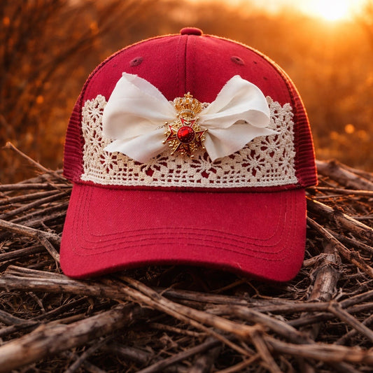 Vintage Red Royal Baseball Hat