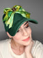 Vintage Elephant Green Baseball Hat