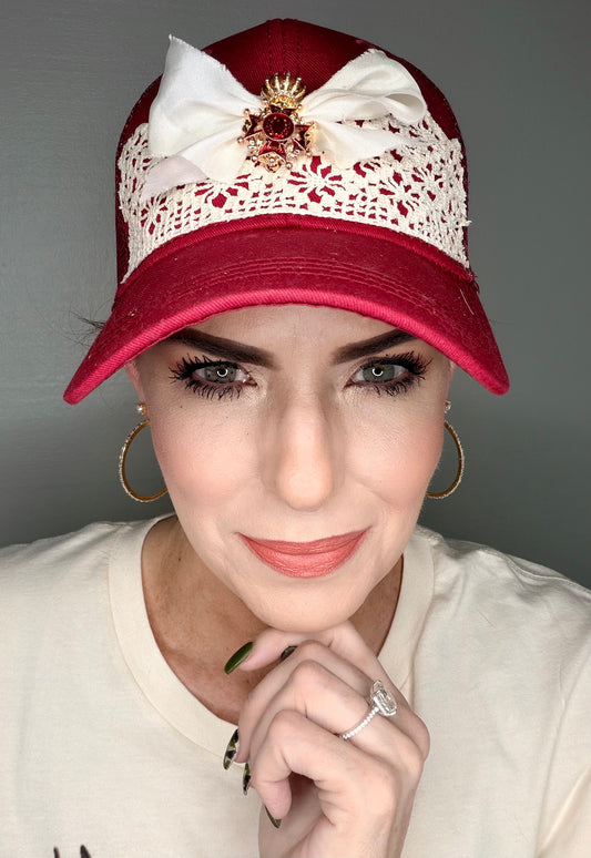 Vintage Red Royal Baseball Hat
