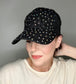 Jeweled Black Baseball Hat