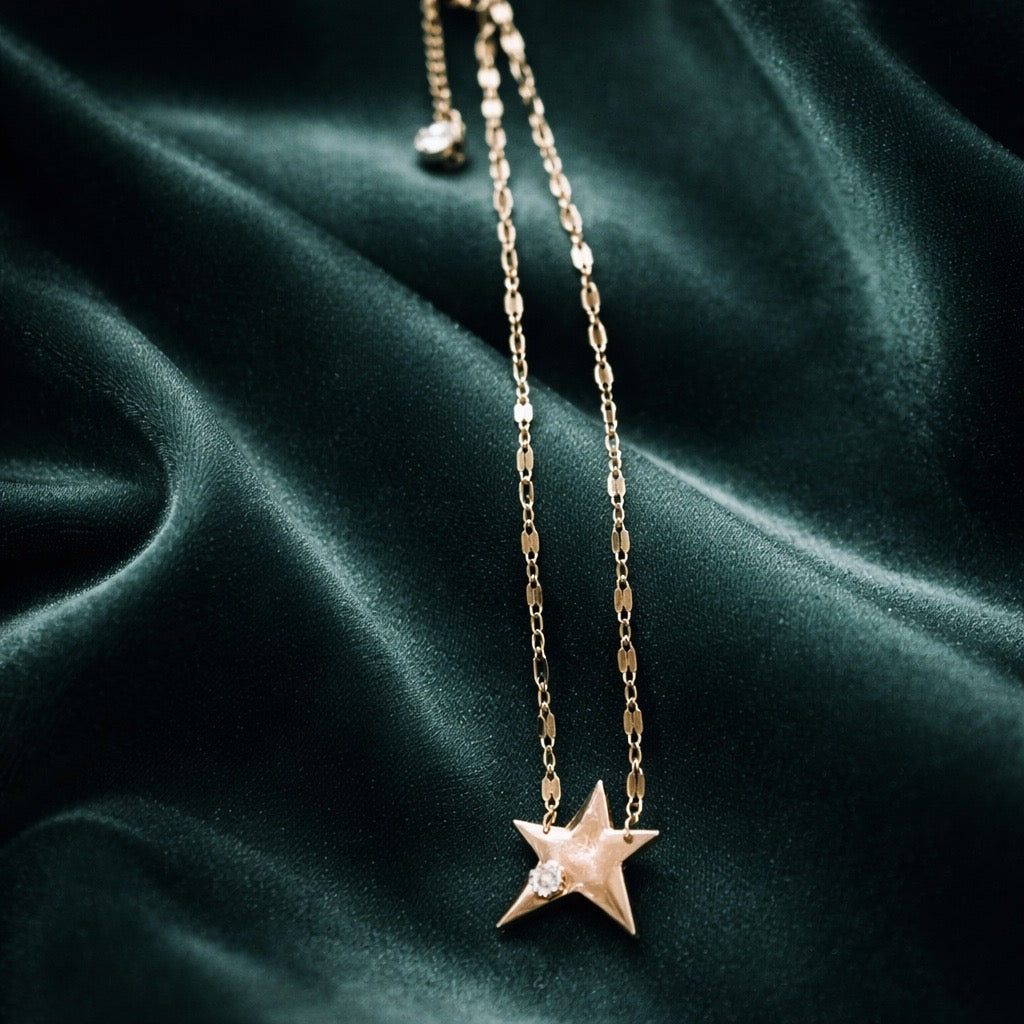 Star Silver Necklace